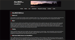 Desktop Screenshot of abermud.info